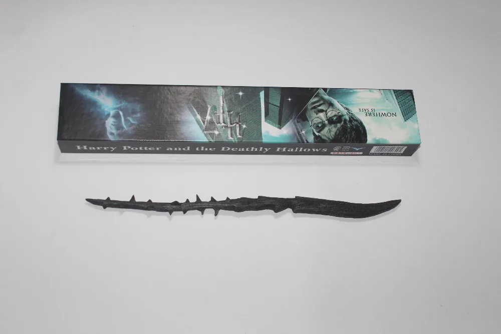 

Free shipping Wholesale magic wand Harri Potter blackthorn stick wand 35cm Non-luminous magic stick