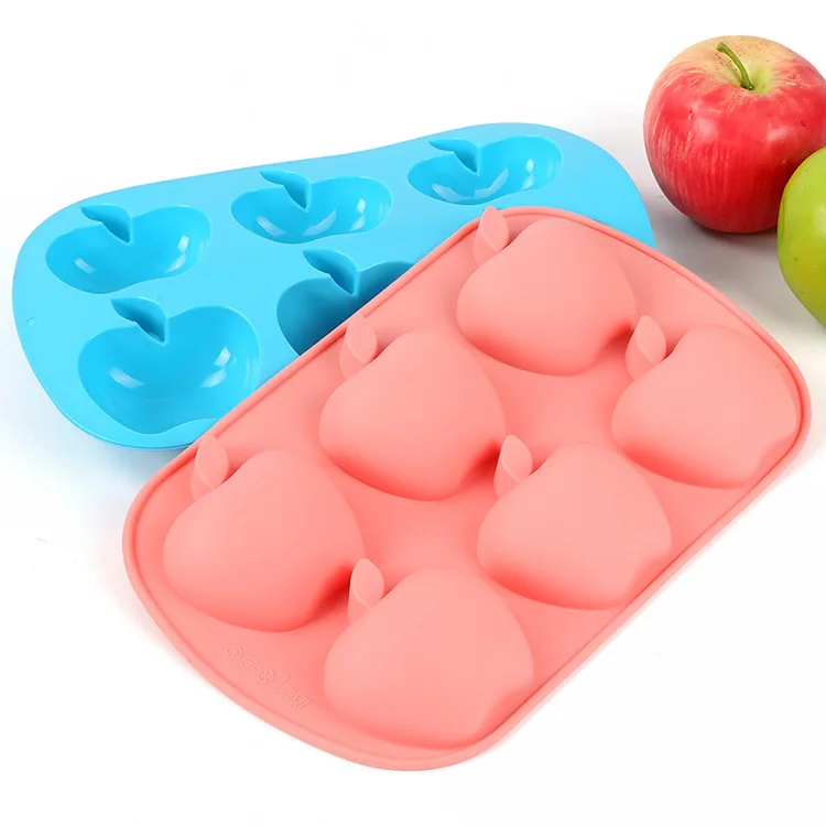 Baking accessories kitchen bakeware supplies apple ice cube silicone mould cake molds decorative confeitaria bolo E386 Baking accessories kitchen bakeware supplies apple ice cube silicone mould cake molds decorative confeitaria bolo E386