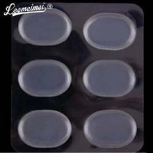 12 шт женские Девушки силикон унисекс гелевая стелька для туфлей вставки подушка для ног