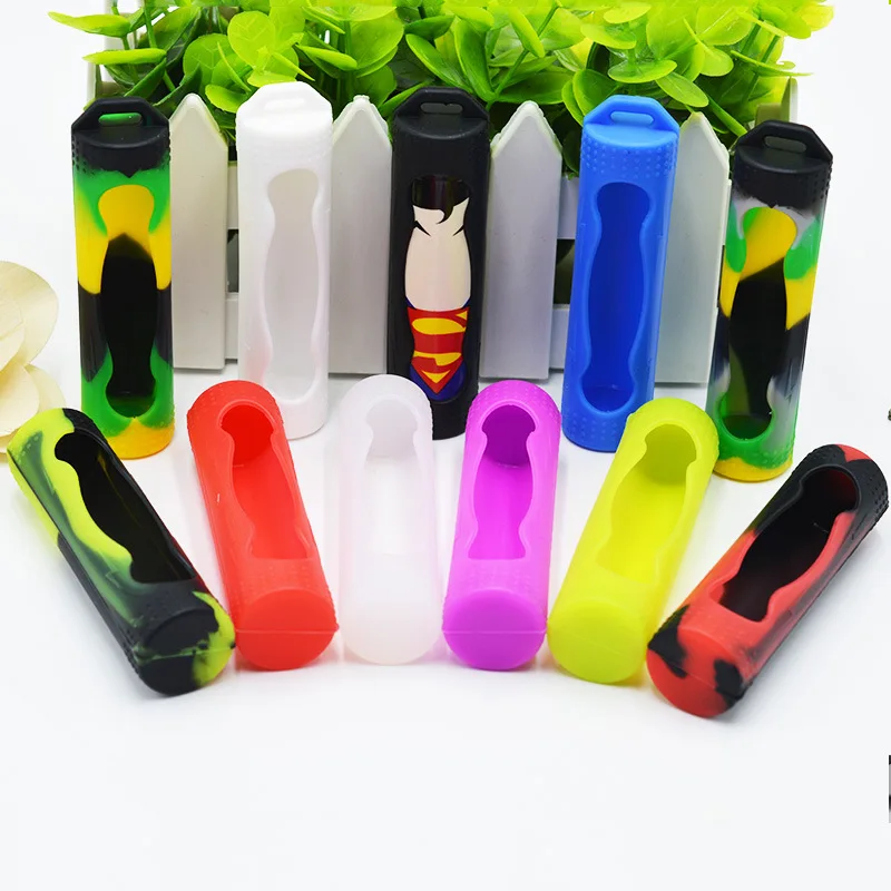 

2pcs/lot Electronic Cigarette Silicone Cover Protection Case for 18650 Battery