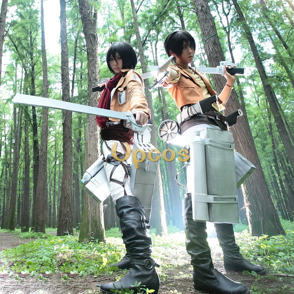 Attack On Titan Costume Spirit Halloween - Women Men Halloween Costumes Attack on Titan Eren Mikasa Levi Cosplay Attack On Titan Costume Spirit Halloween - Women Men Halloween Costumes Attack on Titan Eren Mikasa Levi Cosplay