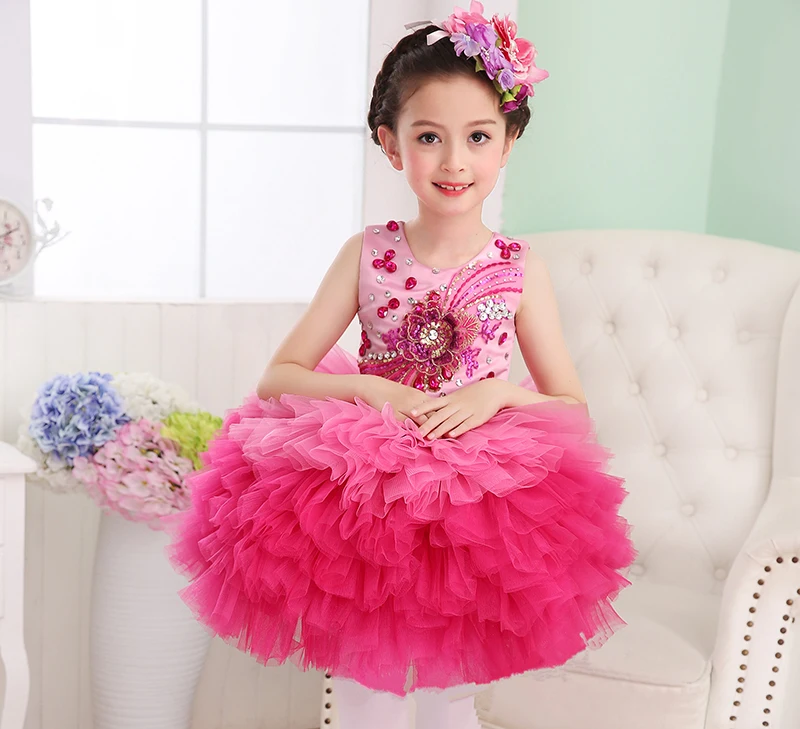 Детское балетное платье для девочек 5 слоев|girls dancewear|kids ballet costumesballet dress child |