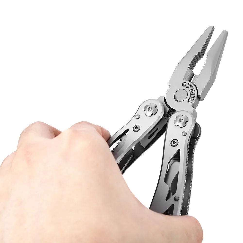 24 in 1 Multi Tool Pliers EDC Ganzo Pocket Tools Outdoor Folding Fishing Camping Hunting Pliers Tungsten Cutter Knife