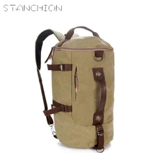 Винтажный Классический холщовый рюкзак, рюкзаки для женщин и мужчин, Большая вместительная сумка для путешествий, корейский дизайнерский рюкзак