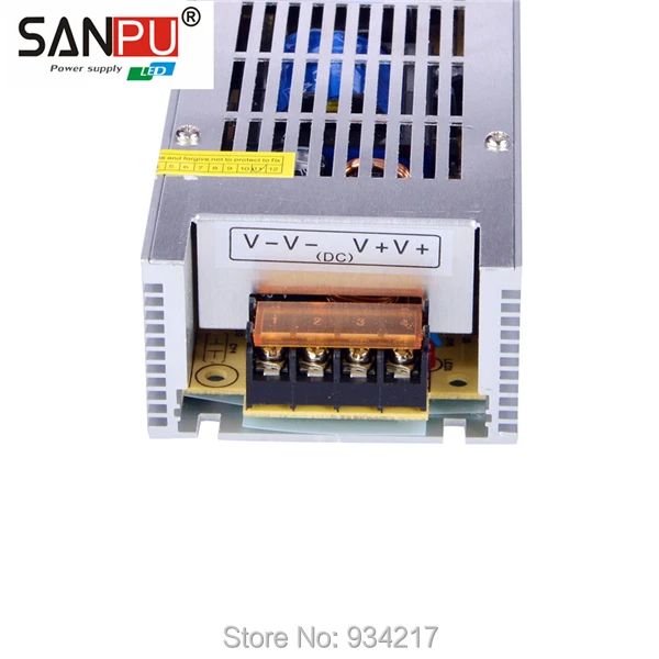 SANPU SMPS Светодиодный источник питания 250 Вт 24 В 10.4A AC DC 220 в импульсный трансформатор