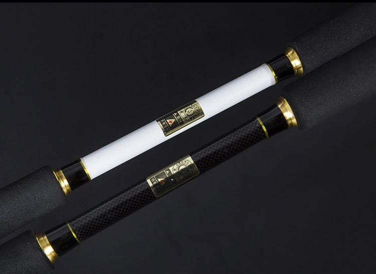 RoseWood SHENGHE M & MH Two Tips Fishing Rod 2017 2.1m 5-22lbs Carbon Fiber Spinning Casting Fishing Rod Black & White 2 Colors  (9)