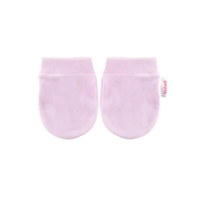1 Pair Cotton Blended Baby Gloves Scratch Face Protection Glove Soft Newborn Infants Shower Gifts Girls Boys