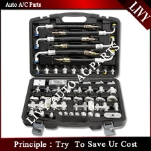 Авто кондиционер воздуха утечки инструменты авто ac компрессора испаритель конденсатора Инструменты для ремонта Соединительный разъем