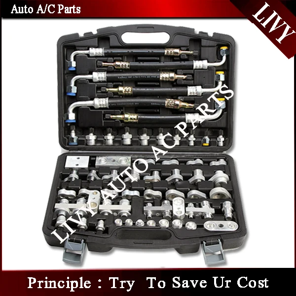 

Auto Air Conditioner Leak Tools Auto ac compressor condenser evaporator Repair Tools plugging connector
