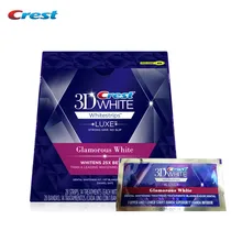 Crest 3D WHITE Glamorous White Whitestrips Teeth Whitening Intensive professional Tooth Whitener Oral Care 14treatments/28strips
