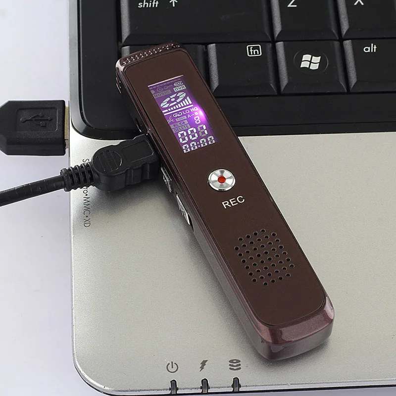 8 ГБ цифровой Аудио Диктофон профессиональный портативный USB диктофон с форматом MP3/WAV