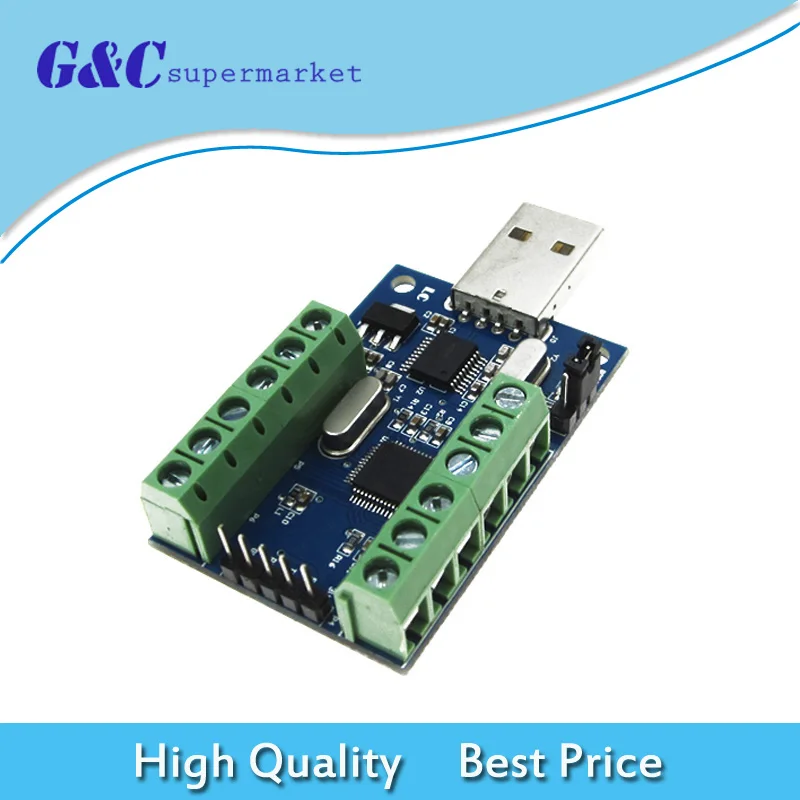 

5V/3.3V USB STM32 UART ADC Module 10-channel 12Bit Data Collection Module
