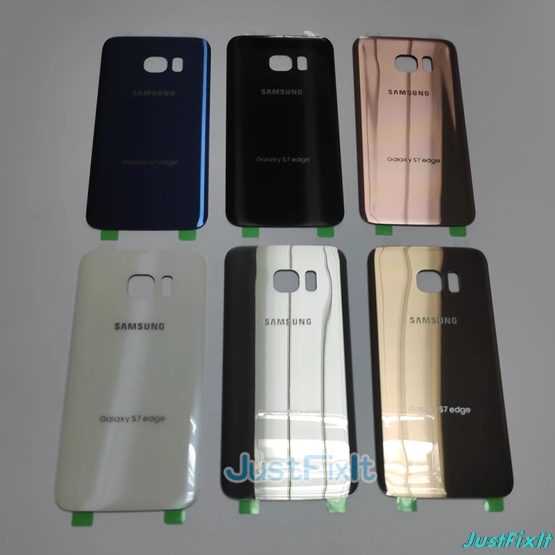 

Replace Battery Cover For SAMSUNG Galaxy S7 EDGE G935F Back Battery Cover Door Rear Glass Housing Case