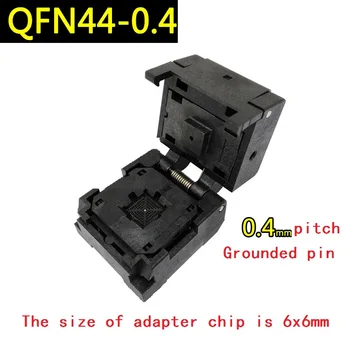 

QFN44-0.4 Chip Test Base Gold-plated Flip IC Programming Base ANDK