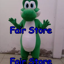 Индивидуальный профессиональный зеленый дракон динозавр-талисман костюм Взрослый размер символ «Герой мультфильма» наряд костюм EMS бесплатно SW206