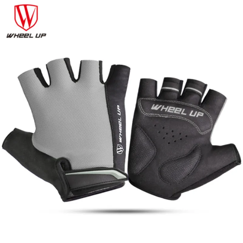 

WHEEL UP Cycling Gloves Half Finger Breathable Soft Shockproof Mountain Bike Gloves Men Women Comfortable Sports Bicycle Gloves