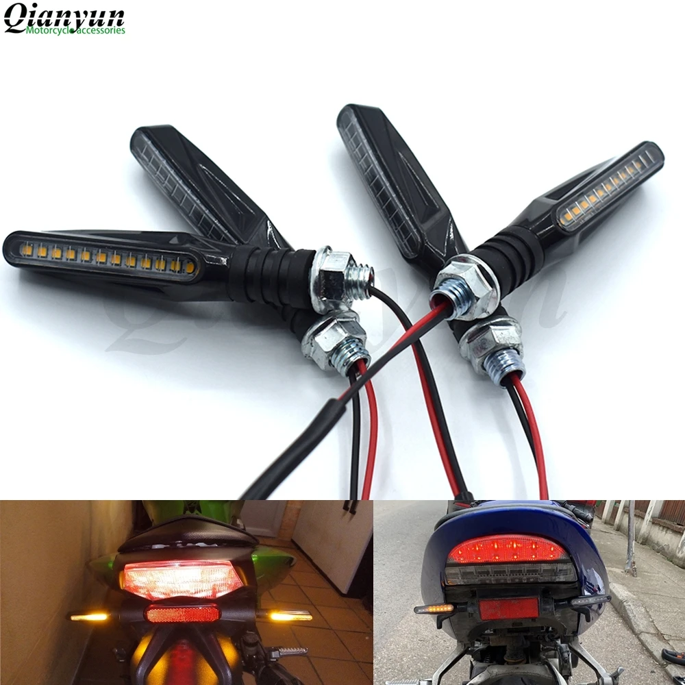 

Universal motorcycle running water LED turn signal direction indicator For DUCATI MONSTER M400 M600 M620 M750 M750IE M900