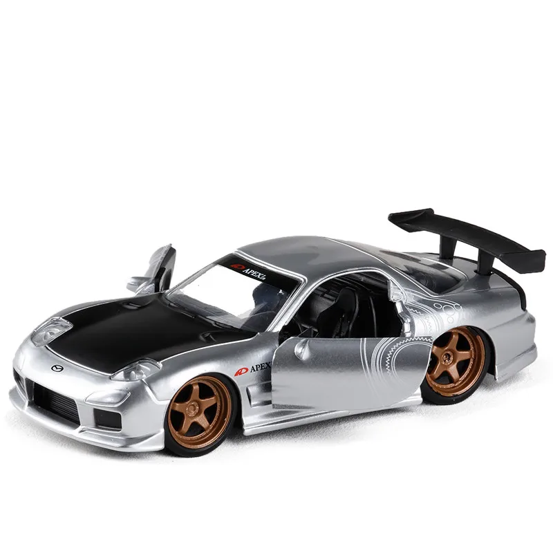 Моделирование 1:32 Mazda 1993 RX 7 модифицированный купе металлическая машина модель