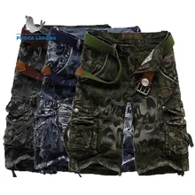 Мужские летние короткие модные трендовые комбинезоны мужские свободные шорты с большим карманом на молнии с поясом брендовая одежда