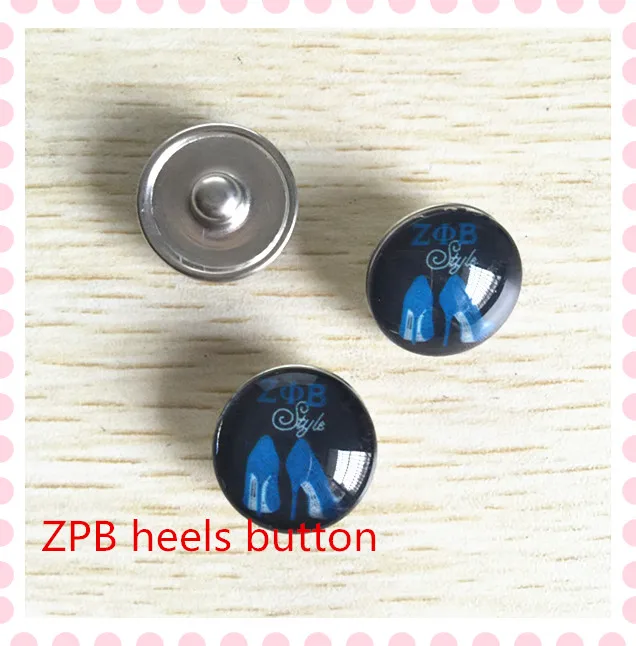 

Spring new 18mm zeta phi beta High-heeled shoes button sorority greek cute jewely accessory charm customized 10pcs/lot,ONC045