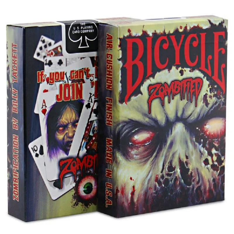 

Bicycle Zombified Playing Cards Bicycle Zombie V3 Deck Collectible Poker USPCC Magic Cards Magic Tricks Props for Migician