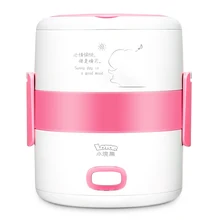 220V Electric Lunch Box Portable Rice Cooker mini Heated Lunchbox multi Multi-steaming method kitchen Cooking stainless steel dmwd 1 2l mini electric cooker food heater heat preservation portable lunch box rice cooker simple steaming boiling stewing 220v