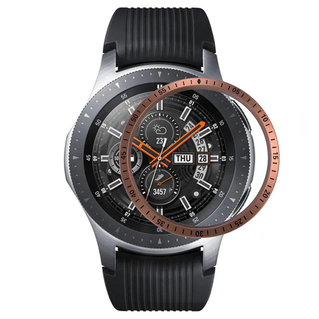 46 мм нержавеющая сталь для samsung Galaxy Watch для samsung gear S3 46 мм ободок кольцо клейкая крышка против царапин Металл# y4