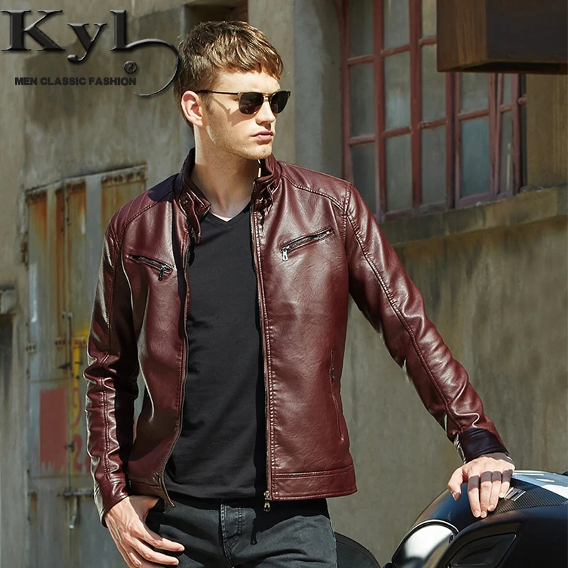 Chaqueta De Cuero PU Popular De 2016 para chaqueta De Cuero rojo Punk, chaquetas con cremallera para hombres, Chupas De Cuero para Hombre 609 _ - AliExpress Mobile