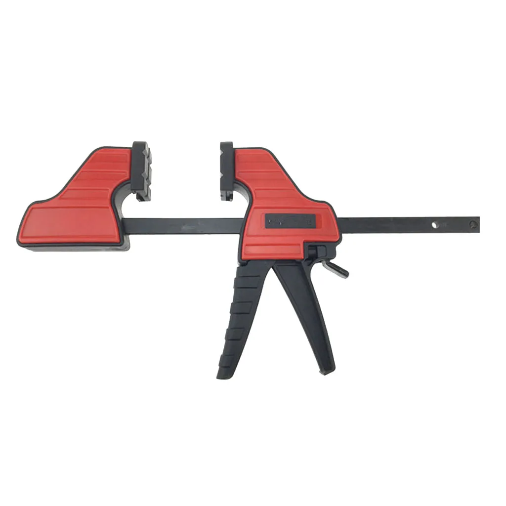 

4-in/ 6-in/ 12-in Woodworking Bar F Clamp Grip Ratchet Quick Release Woodworking DIY Hand Tool