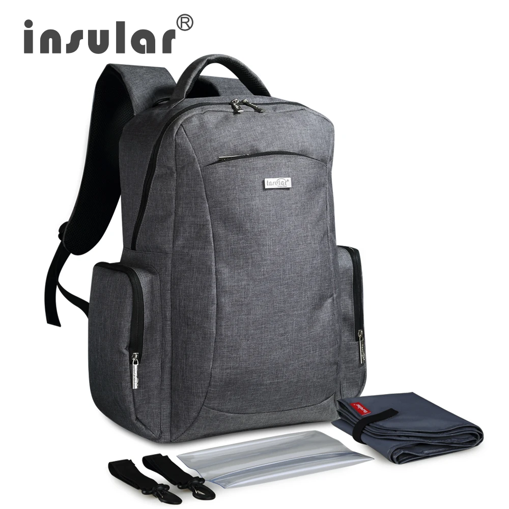 Изолированная сумка, разнообразный дорожный рюкзак, дизайнерская сумка для кормления, для ухода за ребенком, многофункциональный мумия, рюкзак для подгузников, сумки для коляски