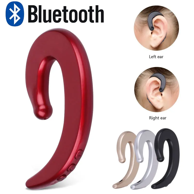 Беспроводные Bluetooth наушники беспроводной Bluetooth беспроводной bluetooth-наушник гарнитуры костной проводимости с микрофоном мини мобильный телефон
