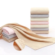 

High Quality 35*78cm Cotton Face Towel for Adults Thick Sport Beach Towel Bathroom Outdoor Travel Absorbent Towels for Gift