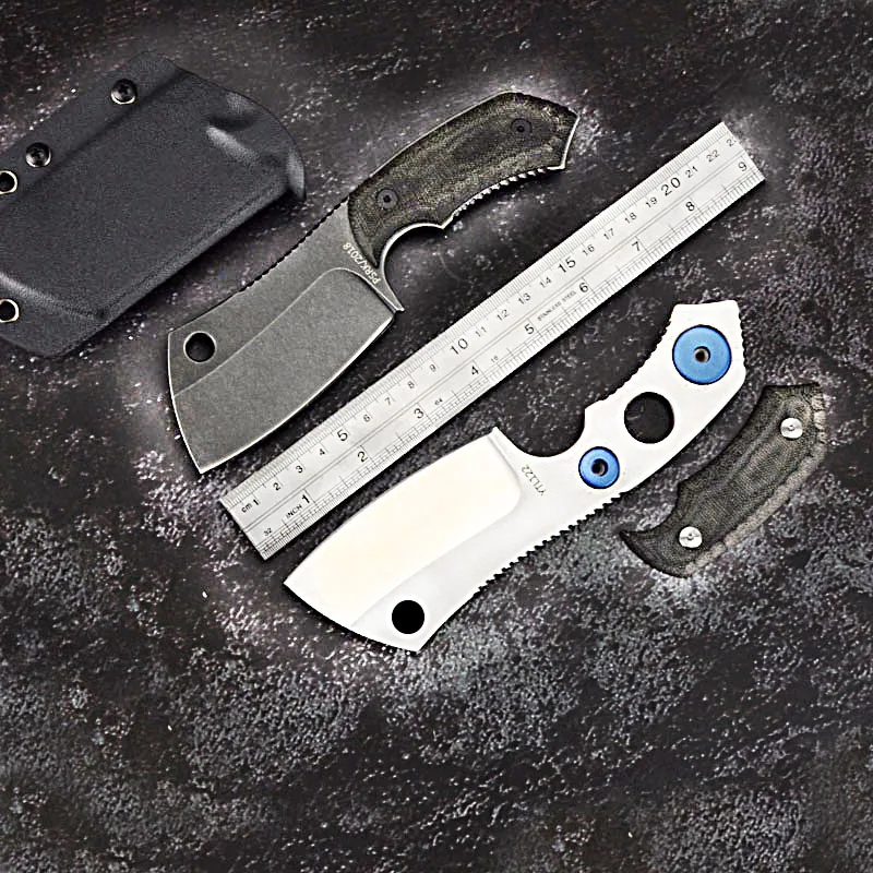 Цена PSRK 2018 Sharp ручной тактический карманный нож YTL122 M390 лезвие лагерь разделочные топор Открытый выживания охотничий нож EDC rescue tool