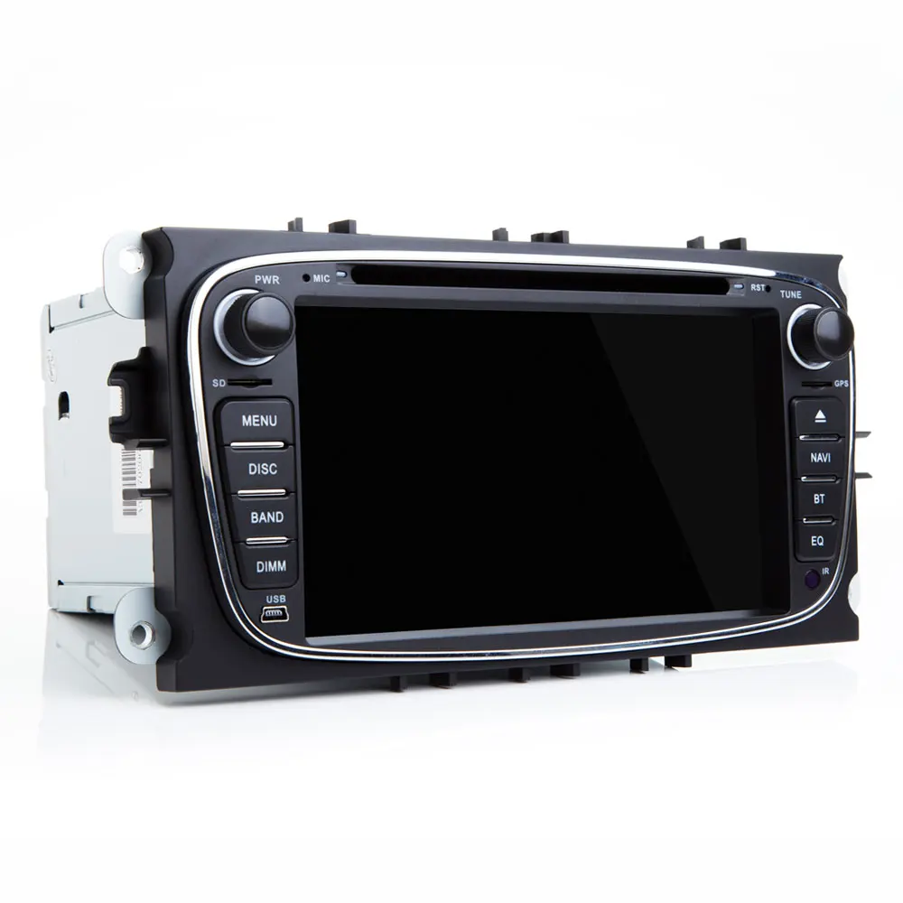 Best TOP Octa Core 4GB RAM Android 9.0 Car Multimedia GPS Bluetooth wifi Car DVD Player For Ford Focus Mondeo Focus C-MAX S-MAX Kuga 3