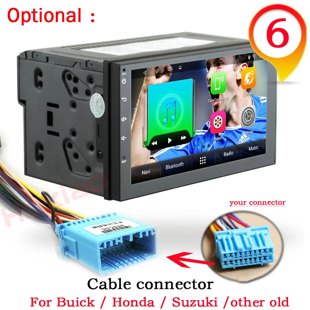 Flash Deal 2 din android car radio dvd multimedia player gps navigation audio system Double 2din for nissan golf vw Quad-Core Android 11