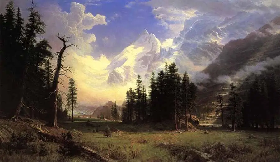 

Large Landscape Oil Painting Handpainted on Canvas for Home Decor The Morteratsch Glacier Upper Engadine Valley Pontresina