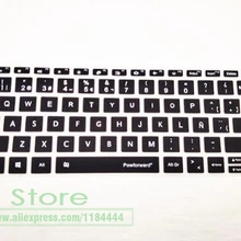 Powforward 12 13 15 дюймов испанский силиконовый чехол-клавиатура для ноутбука XiaoMi notebook Air 12,5 13,3 15,6 Pro Mi laptop