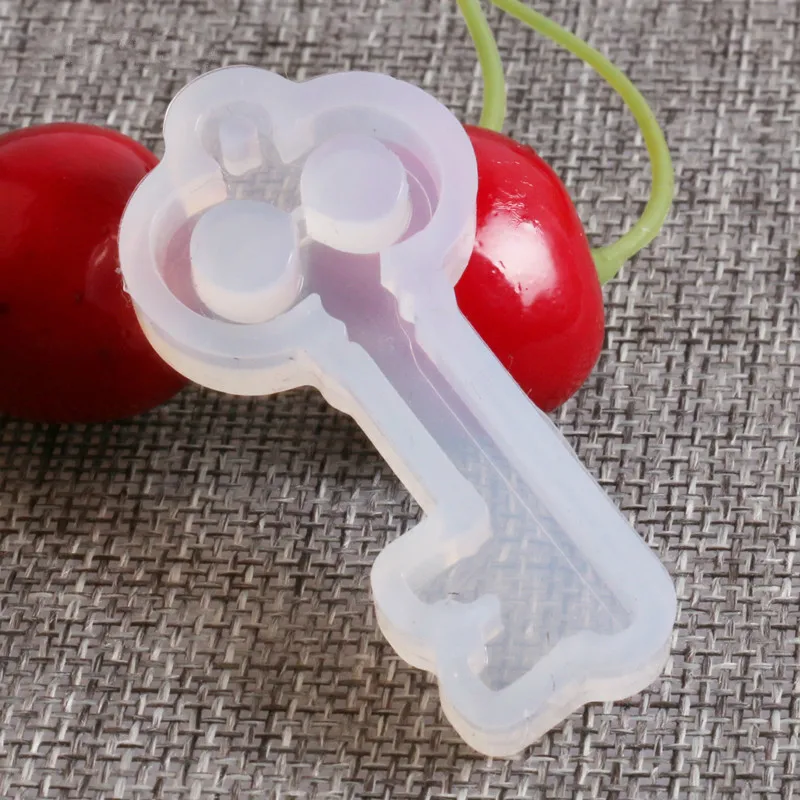 

3D Silicone Mold KEY Shapes Mould For Soap Candy Chocolate For Jewelry
