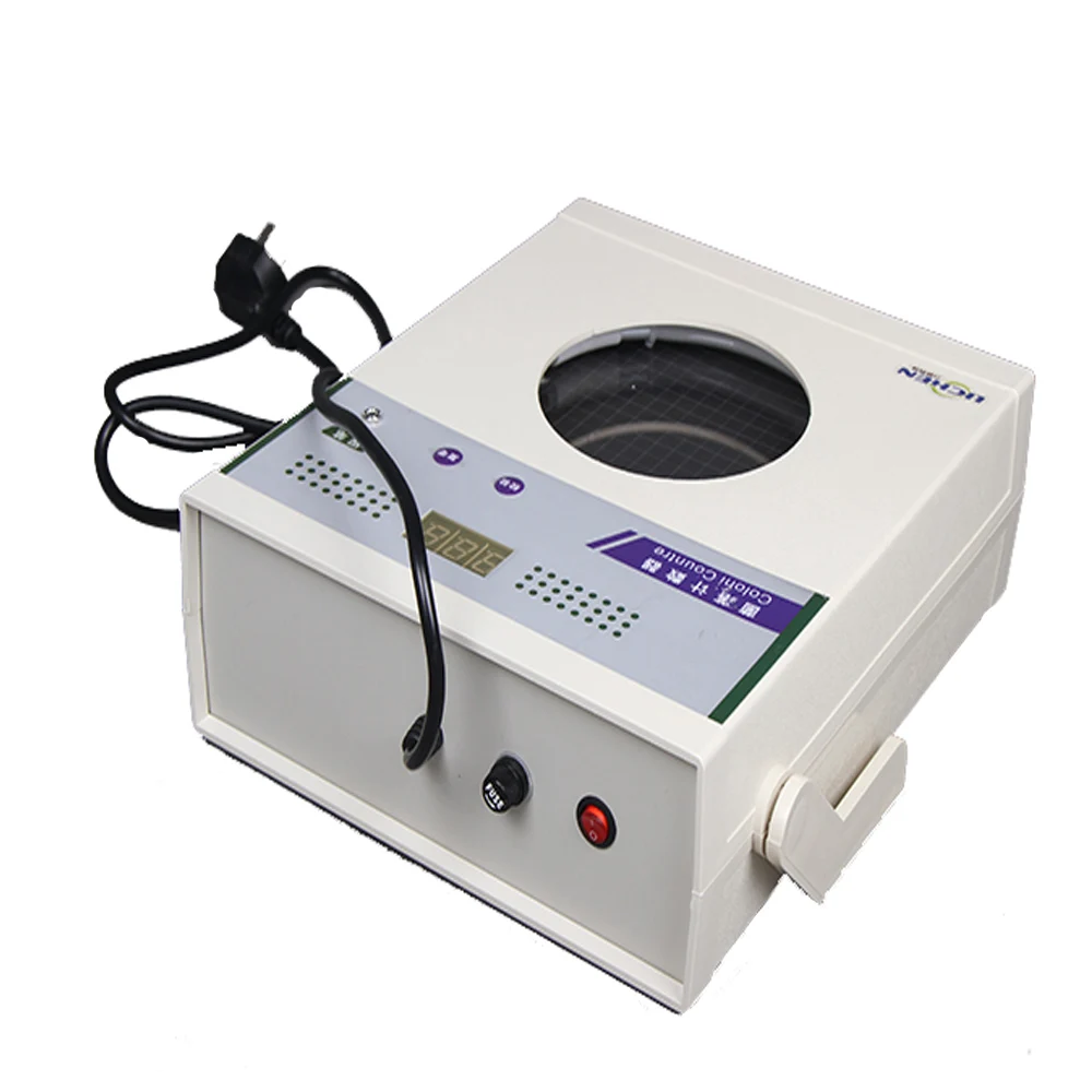 XK97-A колонии цифровой счетчик Дисплей полуавтоматическая бактерий Тесты инструменты бактерий тестер количества счетчик Ёмкость 0-999