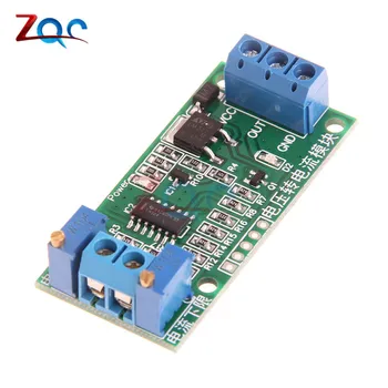 

Linear Conversion Voltage to Current Transmitter Signal Module 0-5V to 4-20mA DC 12V-24V Potentiometer Adjustable isolated