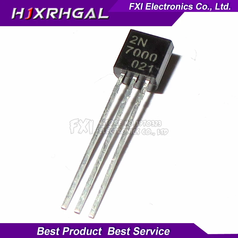 

20PCS 2N7000 TO92 TO-92 Small Signal MOSFET 200 mAmps, 60 Volts N-Channel Transistor new original