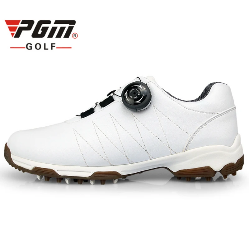 

PGM Golf Shoes For Women PU Leather Waterproof Sneaker Ladies Profession Athletic Shoes Breathable Sport Shoes Sapatos De Golfe