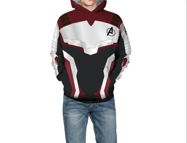 

Kids Hoodies Boys The Avengers Endgame 3D Print Marvel Sweatshirt Hoody Children Hero Hoodie Tracksuit Teens Cosplay Hero Tops