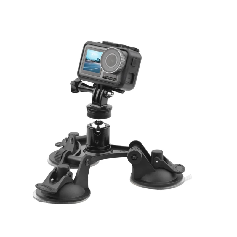 

Sport Camera Accessories Action Suction Cup Mount Car Suction Cup Holder Strong Sucker 1/4" Screw Adapter For DJI Osmo