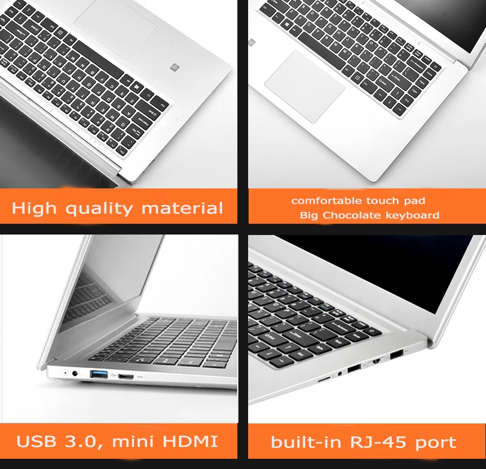 Ноутбук с диагональю 15,6 дюймов Windows 10, 8 ГБ ОЗУ, 240 ГБ SSD или 1 ТБ HDD J3455, четырехъядерный процессор, 1920*1080, ips экран, Игровые ноутбуки