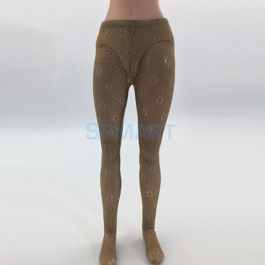 1/6 Scale Female Pantyhose Women Silk Stockings Pants Clothes for 12