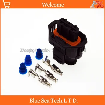 

3Pin 3.5mm Auto senser plug,axle load correct timing/intake pressure plug,Auto waterproof plug for Bosch VW,Audi etc.