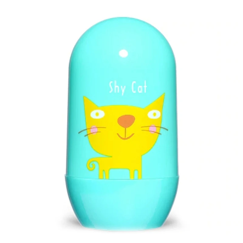 

4pcs Baby Healthcare Kits Baby Nail Care Set Infant Finger Trimmer Scissors Nail Clippers Cartoon Animal Storage Box for Travel