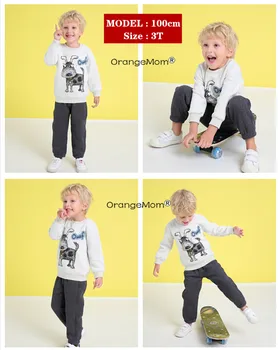 2019 fashion bear clothing sets for kids clothes ,3-6Y hoodies T-shirt for boys clothes Apring autumn casual children's clothing 3
