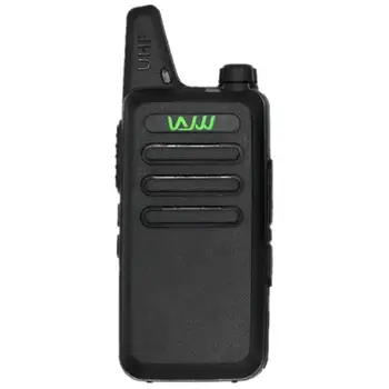

ALLOYSEED KD-C1 Portable Outdoor Mini Walkie-Talkie UHF 400-470MHz Handheld Intercom Scan Low Voice Alarm Function